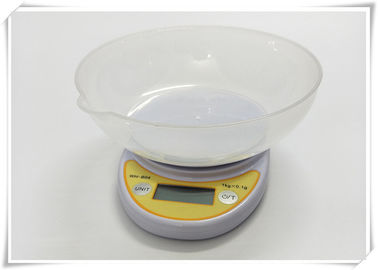 중국 이동할 수 있는 PP 믹스하는 그릇을 가진 백색 색깔 높은 정밀도 부엌 가늠자 협력 업체